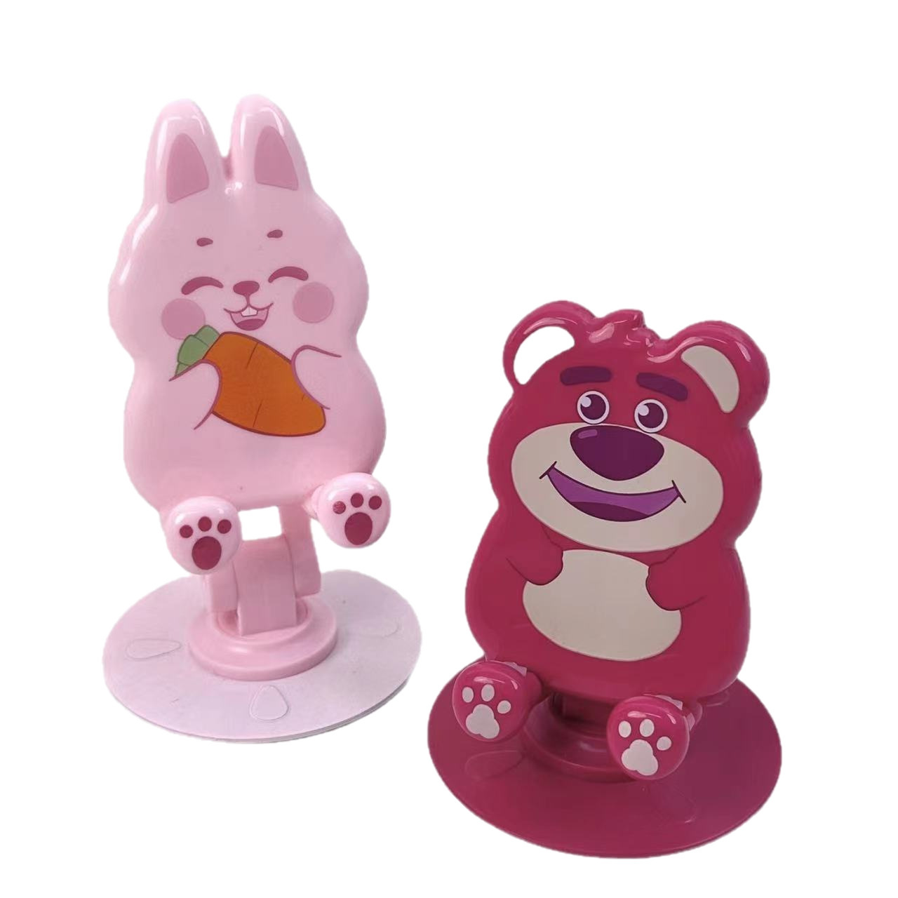 Cartoon rotating handheld tablet phone holder, table folding support frame 5