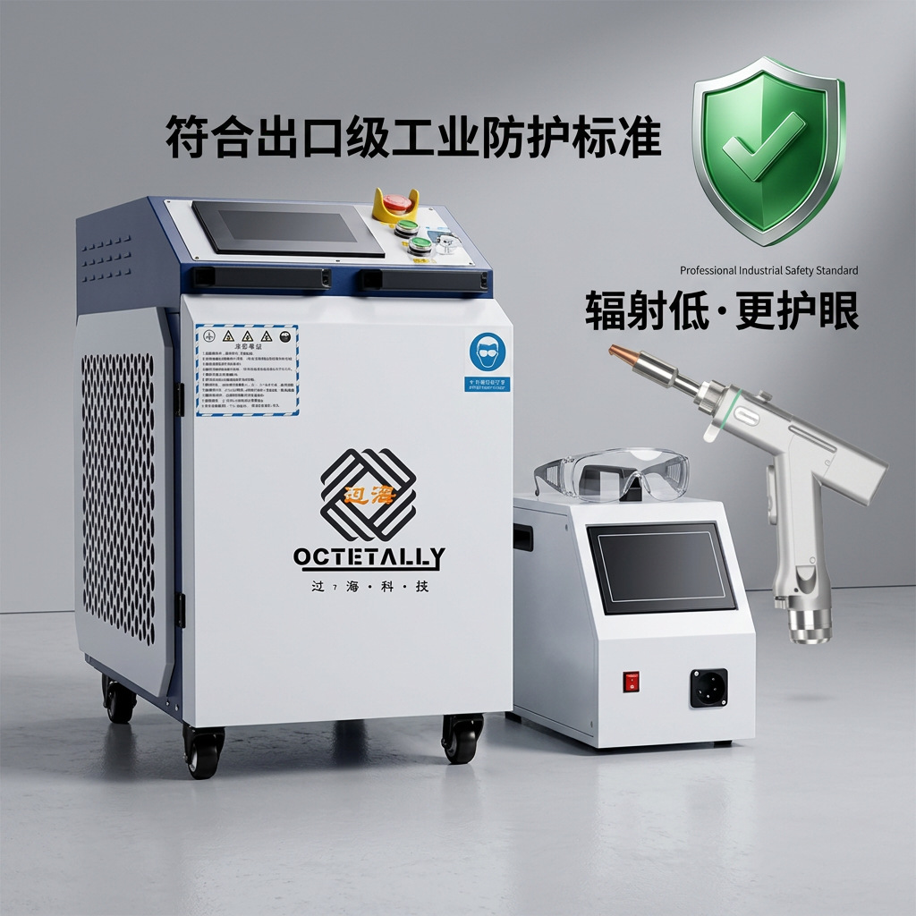 低辐射焊机10倍效率焊接不变形不断弧 少飞溅手持光纤激光焊接机