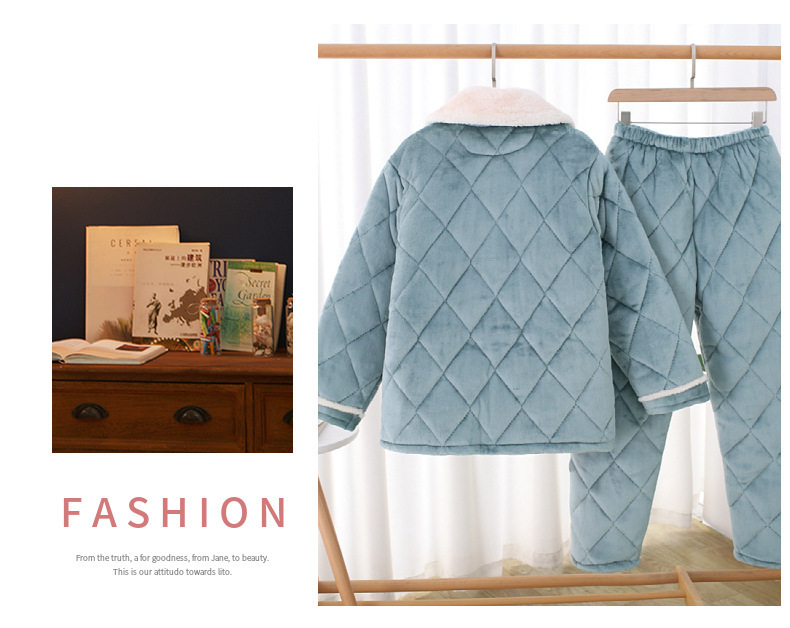 女士法兰绒睡衣