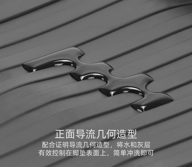 Special calf F100/F200/F4/F400T electric car mat waterproof non-slip pedal rubber mat accessories