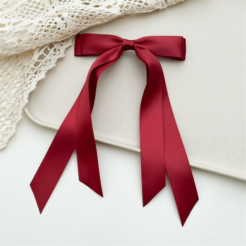 Women's Simple Style Bow Knot Ribbon Hair Clip display picture 11