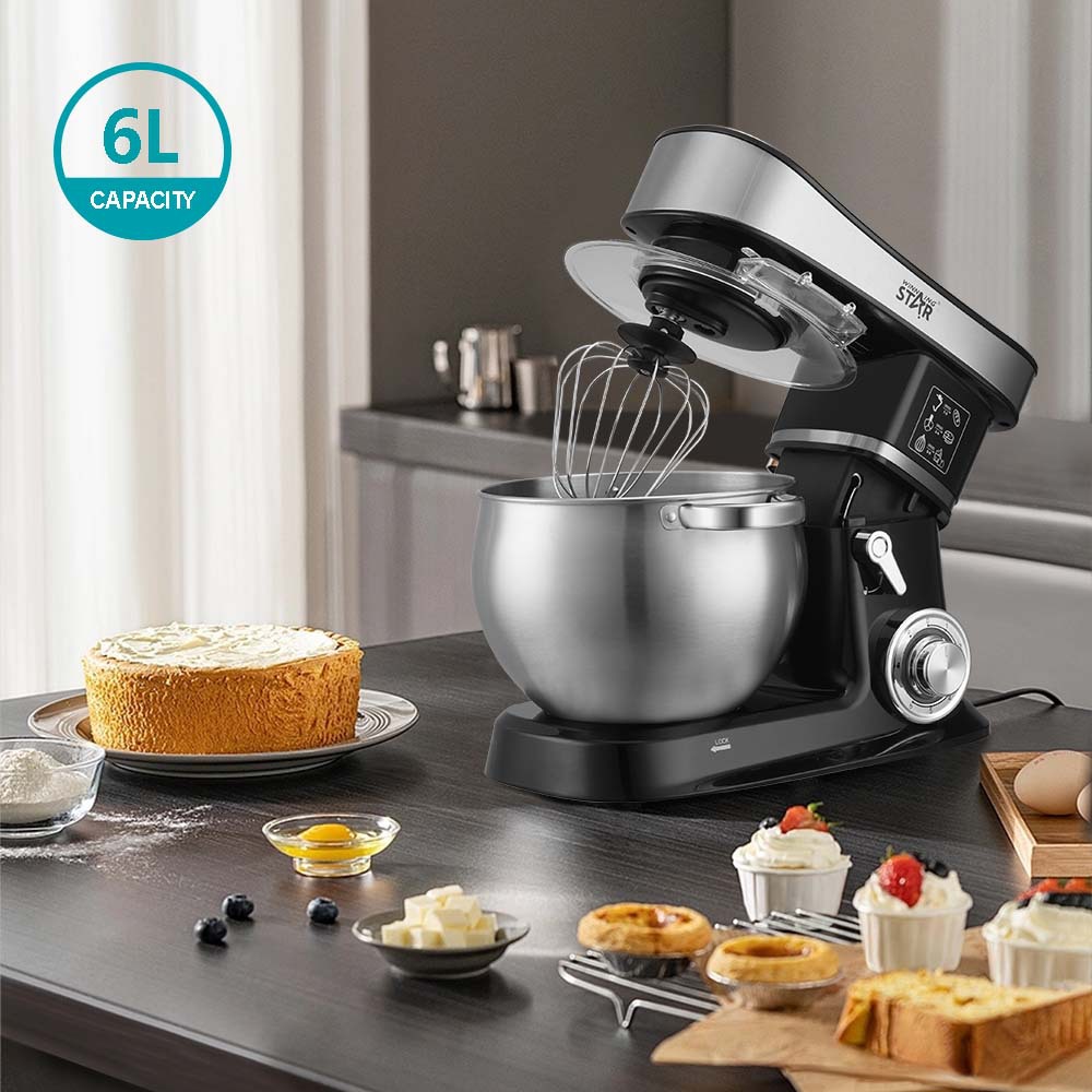 Winning star crossover hogar 6L mezcla de fideos mezclando una sola máquina de chef multifuncional Stand Mixer