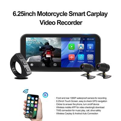 Dual Lens Dual Camera, Motorcycle driving recorder