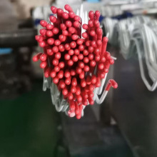 北京白卡簧农业蔬菜大棚用骨架压膜浸塑包塑卡簧卡丝固膜簧批发