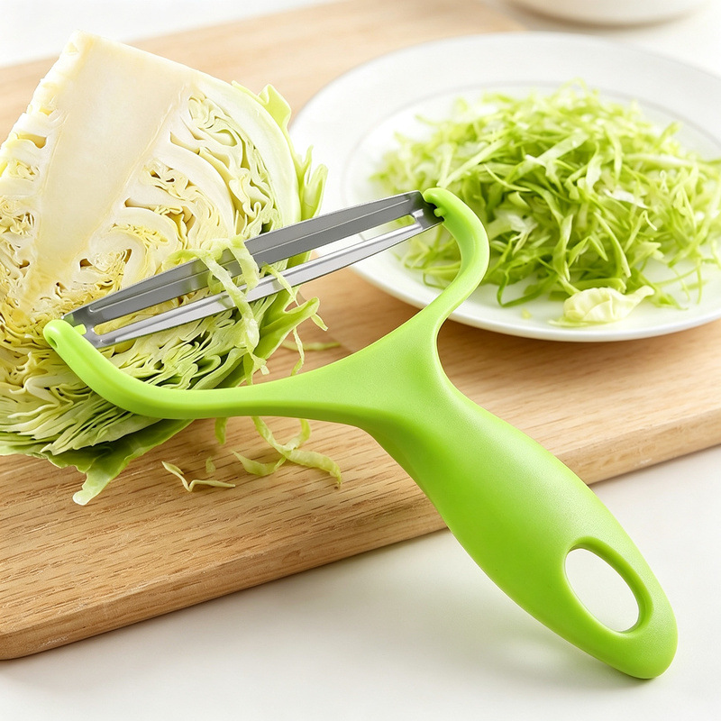 Fábrica en stock multi-función de rallador de verduras de boca ancha pelador de fruta de melón de repollo púrpura brócoli trituradora image 3