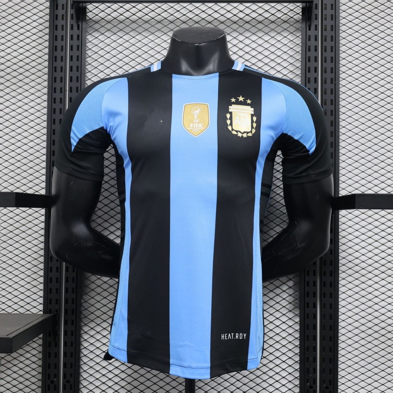 25-26 Jugadores argentinos, fans, uniformes de fútbol de Messi, uniformes de entrenamiento de edición especial de España