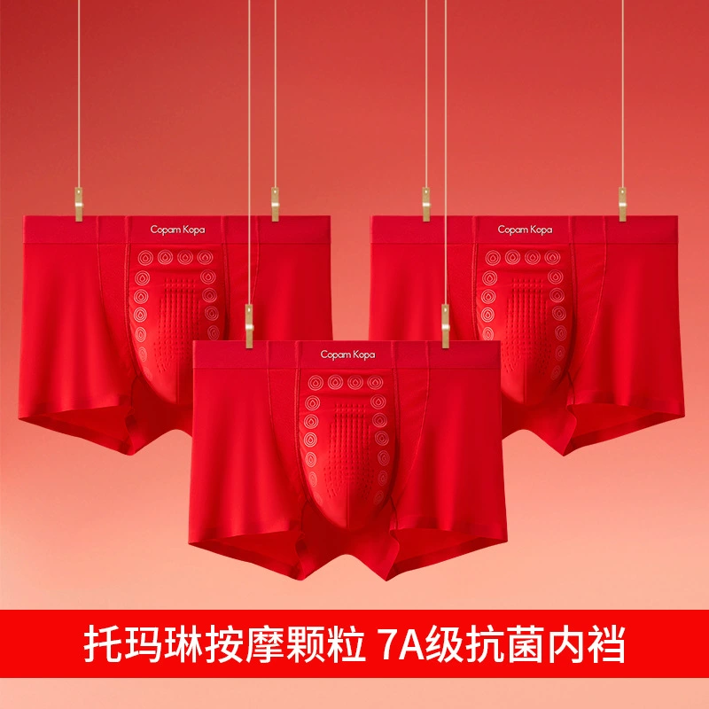 Ледяные шелковые трусики мужские бесшовные угловые брюки антибактериальная промежность спортивные дышащие мужские шорты тонкая головка 2025 новый