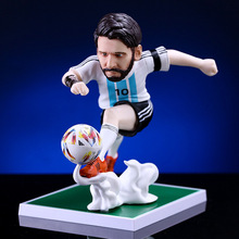 工廠直營足球球星手辦 阿根廷巨星模型玩具擺件 世界杯梅西手辦