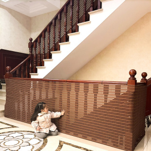 Internet Celebrity Kidsren's Stair Balcony Baffle Railing Guardrail Net Baby Fence Punch-Free Anti-Fall Protection