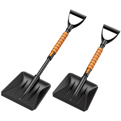 snow shovel, detachable snow shovel, Kempinq və səyahət