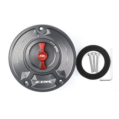 Suitable for Honda Cbr600Rr Tank cap - gray-red