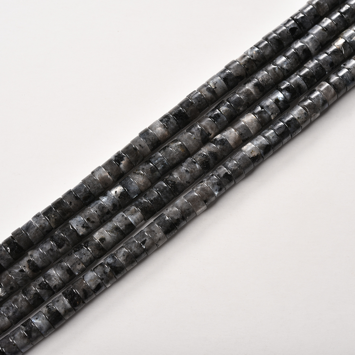 Organic beads, accessory, accessories, 3×6mm, DIY