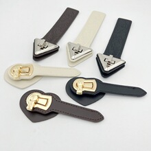 辅料皮纽扣皮袢扣金属皮对扣搭扣大衣外套皮草装饰扣服饰配件扣子