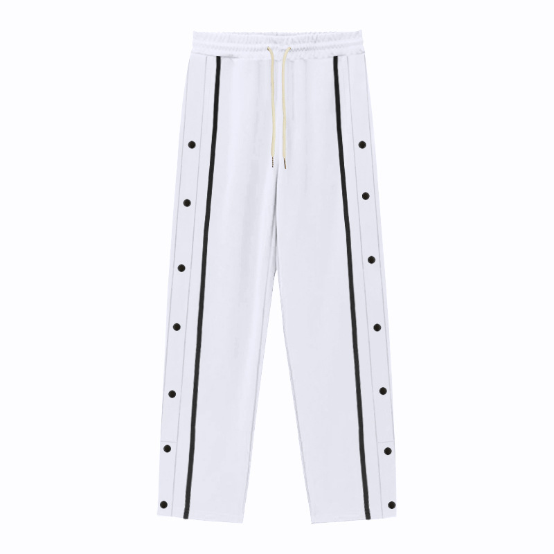 Men's Clothing Men's Casual Pants Spring And Autumn Loose Straight Drawstring Large Size Pants Men_viptrois.com