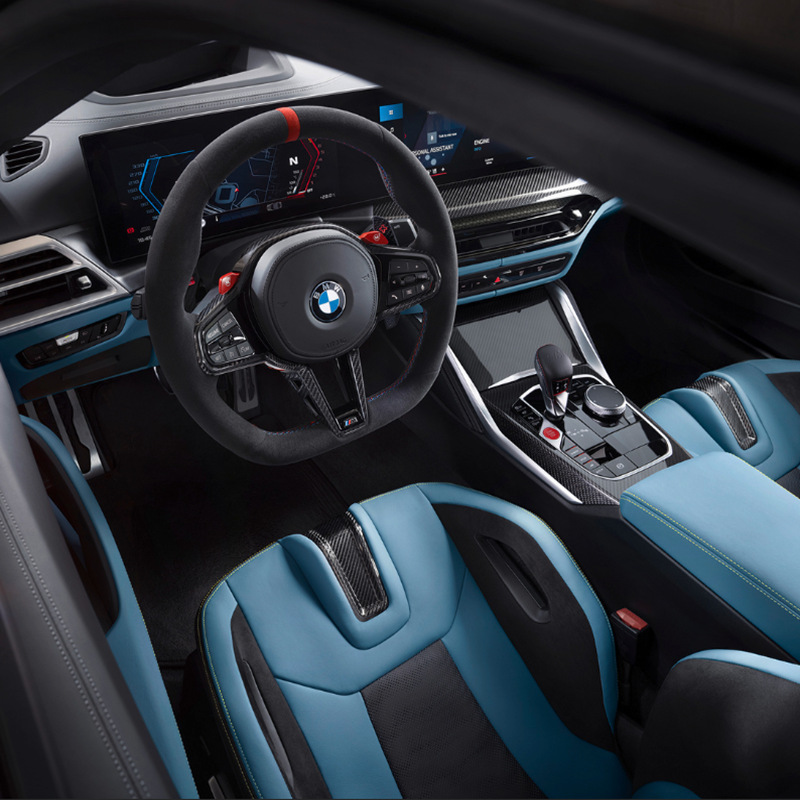 Carbon Fiber Steering Wheel for BMW 24 CS M2 M3 M4 M5 X3M X4M X5M X6M