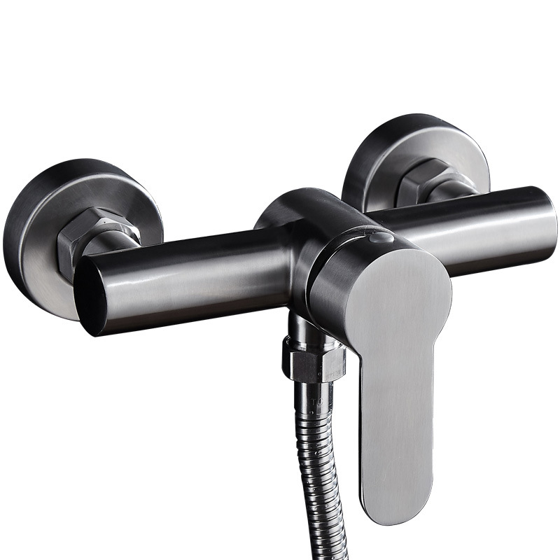 304 acero inoxidable baño escondido válvula mezcladora de agua baño conjunto de ducha calentador de agua de baño grifo frío y caliente
