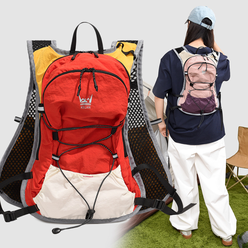 2026 Running Backpack for Men and Women, Sports Cycling Vest Bag, Multi-Functional Marathon Outdoor Hiking and Mountaineering Bag for Women