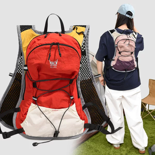 2026 Running Backpack for Men and Women, Sports Cycling Vest Bag, Multi-Functional Marathon Outdoor Hiking and Mountaineering Bag for Women