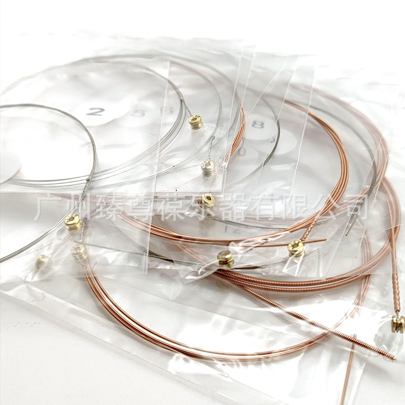 Alice 12 cuerdas de guitarra de madera A2012 de doce cuerdas Juego de cuerdas de guitarra acústica Alice