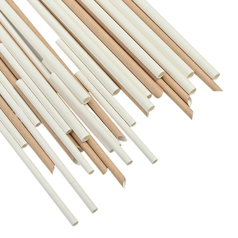 Бумажная соломка короткая трубка одноразовая 35-100 мм оптом бумажная соломка производители оптом