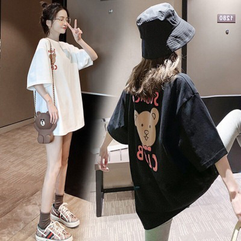 Horizontal Zipper Nursing Clothes for Going Out, Summer Short-Sleeved T-Shirts for Outer Wear, Fashionable Postpartum Breastfeeding Clothes for Moms