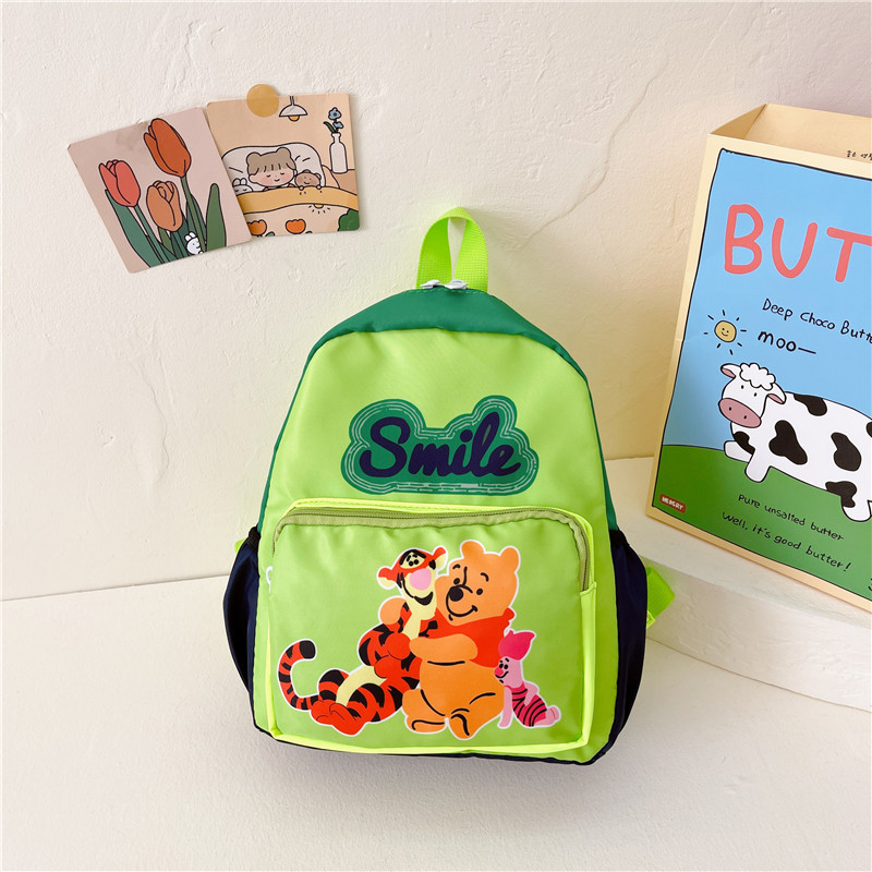 Kindergarten mochila Linda caricatura 3-6 años niños y niñas de dibujos animados mochila viaje colorido ligero mochila de protección de la columna vertebral