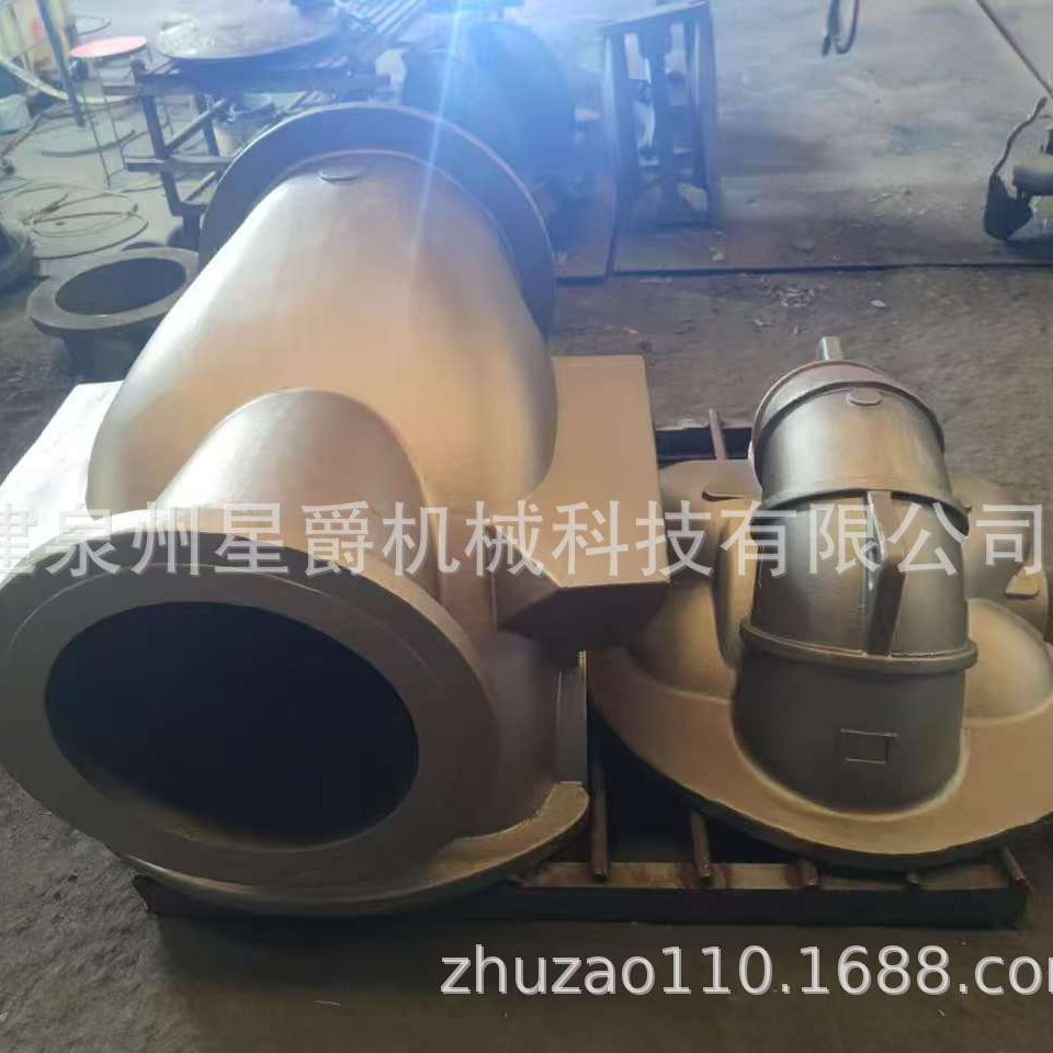 泉州 铝铸件 覆膜砂翻砂铸造铝风机壳  重力铸造 30CrMoA三通