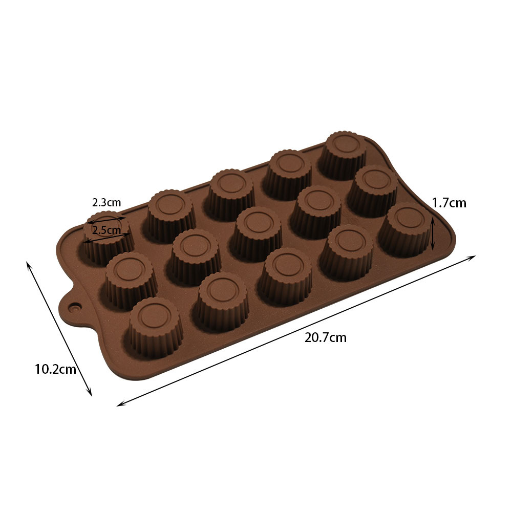 Molde de Silicona para Chocolate DIY, Multiuso con Formas de Dibujos Animados para Repostería