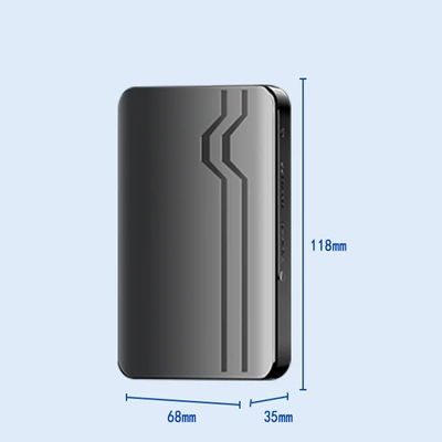 Tuqiang 20000 mAh ultra-long standby car locator 4G vehicle management strong magnetic anti-theft positioning tracker (GPS Locator) - long-standby-m68e20000-mah
