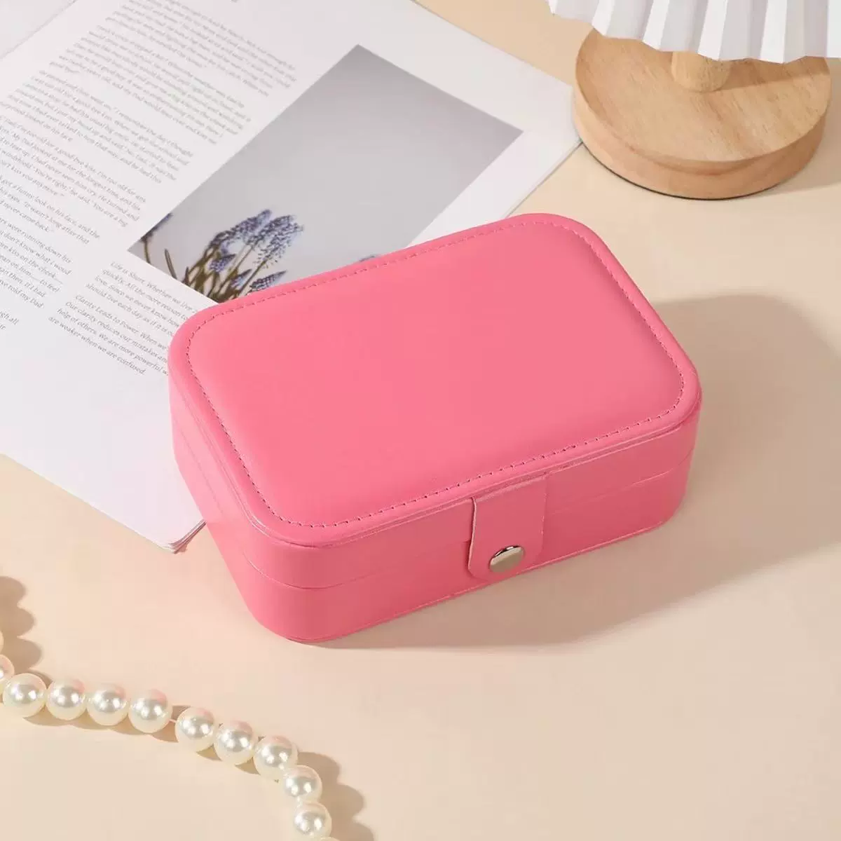 Travel Earring Ring Necklace Storage Box from Yomiego