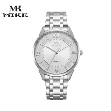 MK MIKE 米可罗马全金手表 商务休闲手表 经典时尚防水男士腕表