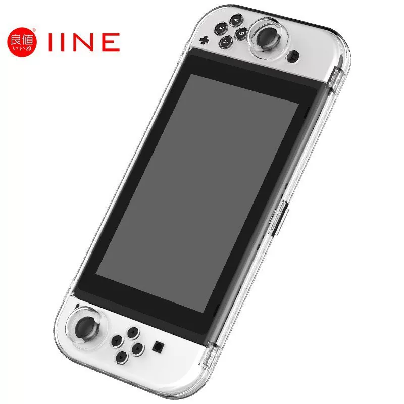 良值 Облегченная защитная крышка для Switch OLED прозрачный PC пыль магнез прозрачный защитный бокс L964/L842