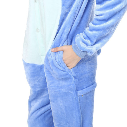 Dinosaur One-Piece Pajamas Parent-Child Home Performance Clothing Cross-Border Flannel Adult Children Dinosaur One-Piece Pajamas Animal
