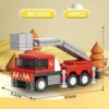 0835 medium cloud ladder fire truck [94 pieces]