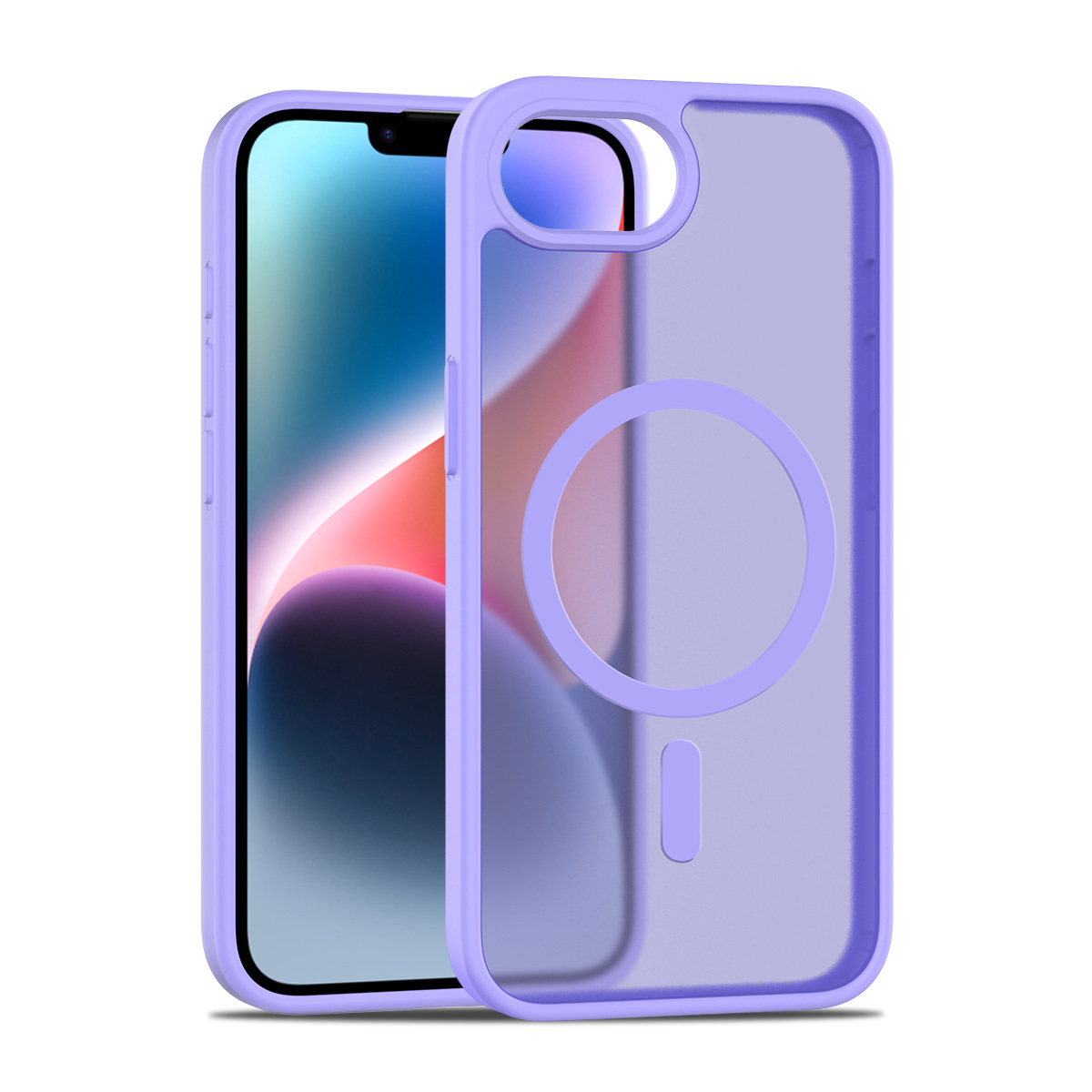 Aplicable iphone16E funda de succión magnética cerveza funda para teléfono móvil escudo plateado sensación de piel 2.0mm Apple 16SE4 funda para teléfono móvil anti-caída