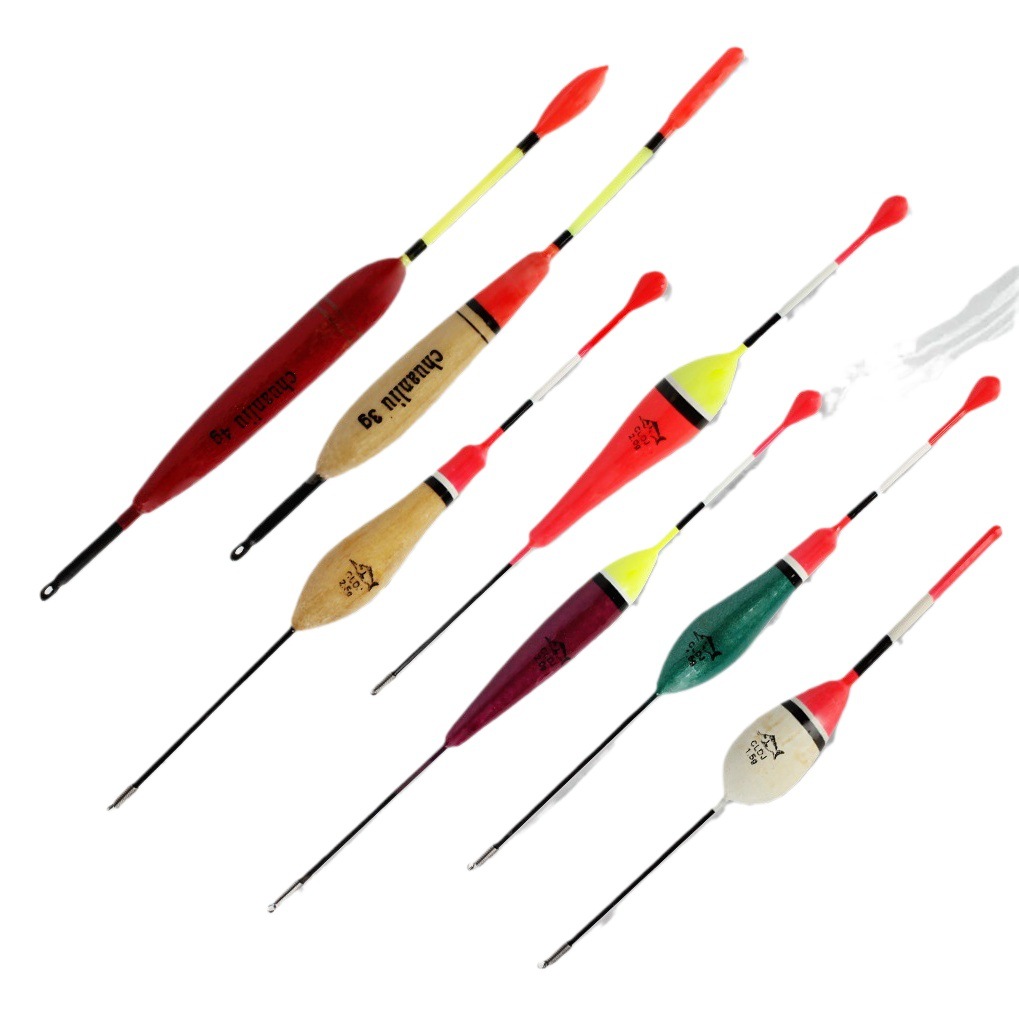 FISHKING flotador 10 peces flotador de pesca de roca balsa abeto tiro largo pesca en el mar llamativo venta al por mayor transfronteriza