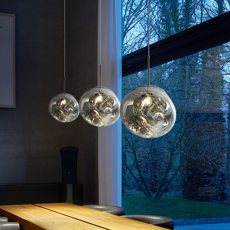 Nordic Lava Chandelier for Clothing Store Bar Counter, Creative and Unique Stairwell, Restaurant, Corridor Lava Lamp Creative Design