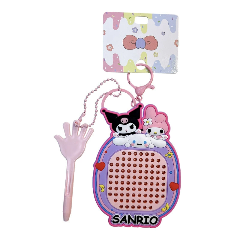 Sanrio, лабиринт, брелок, доска для рисования, игрушка для ключей, украшение для сумки, антистресс, граффити