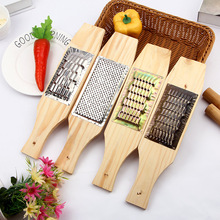 14号切菜器家用不锈钢铜片松木板刨丝器传统老式土豆萝卜刨工厂