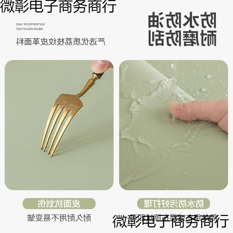 Silicone teaching protective table mat for students writing