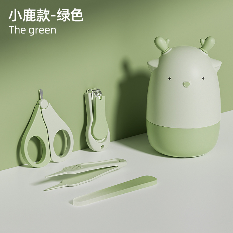 Мультяшный олень может зеленый цвет