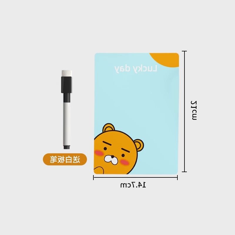 ❀✿❀파란색 자기 메시지 보드