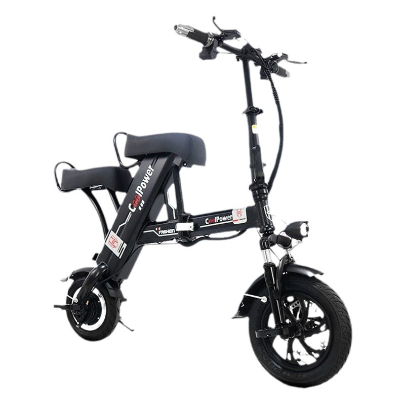 Складной Электромобиль, двойной маленький прогулочный Сверхлегкий портативный мужской и женский скутер, взрослый мини-Аккумуляторный автомобиль