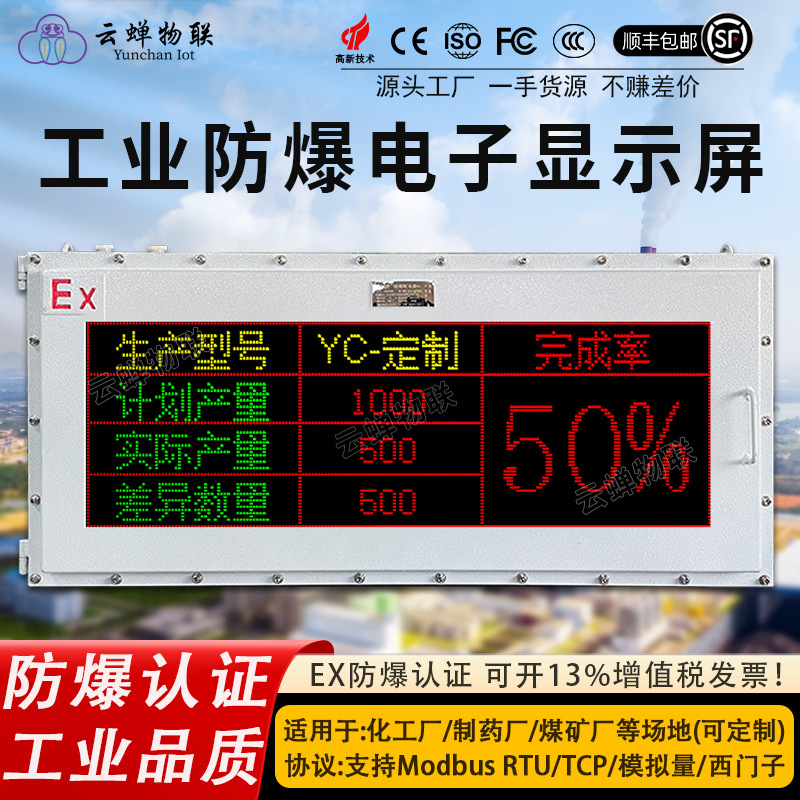Garden Pressure Differential Electronic Display Board Instrument Greenhouse Monitoring Display Screen Dust Monitoring System Electronic Display Screen