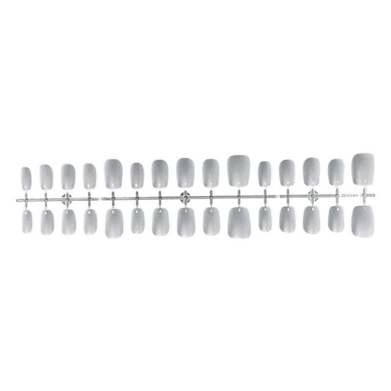 Кодированные ногти Shangmei, носимые накладные ногти, удлиненные ногти, ультратонкие, бесследные, матовые, короткие, носимые ногти своими руками