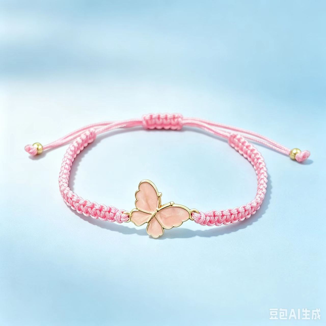 Pulsera Tejida de Mariposa en Aleación de Zinc para Parejas image 20