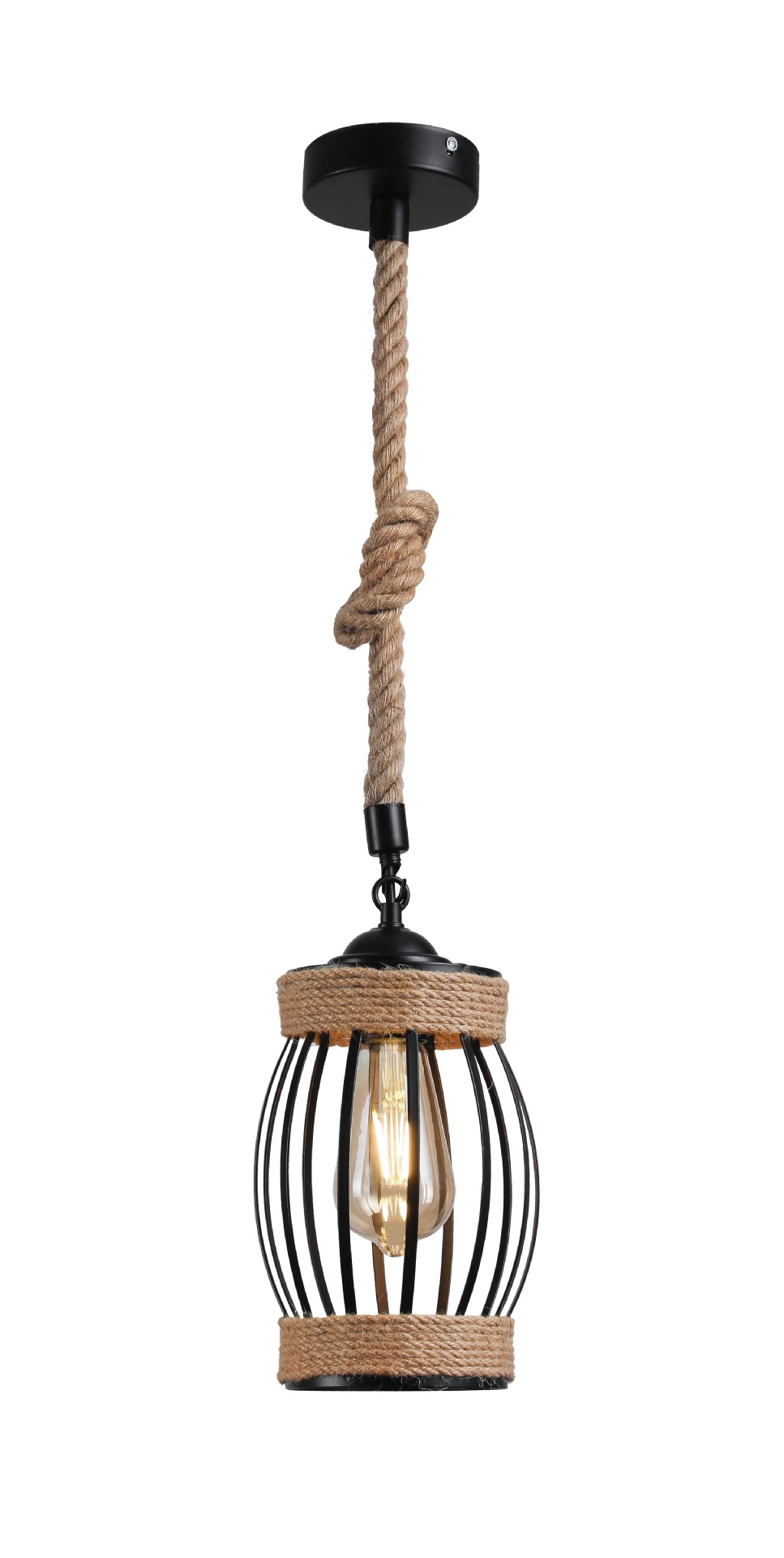 Exclusividad transfronteriza, estilo industrial retro, personalidad, restaurante, cafetería, tienda de té con leche, barra de bar, cuerda de cáñamo, candelabro creativo