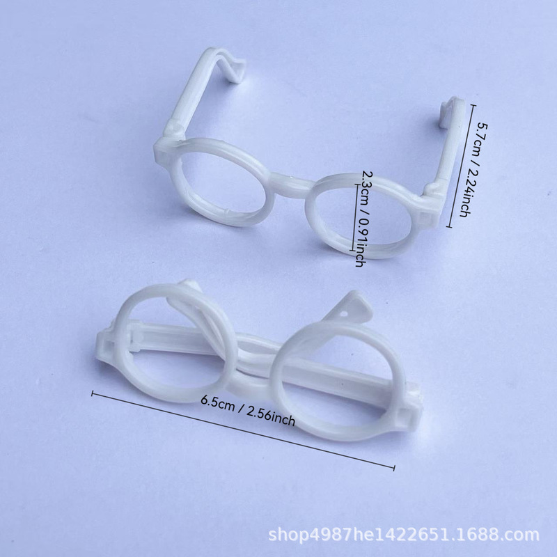 10cm20cm コットンドールラブ13cm 自虐クマ かわいい人形 ぬいぐるみ メガネ おもちゃ アクセサリー|undefined