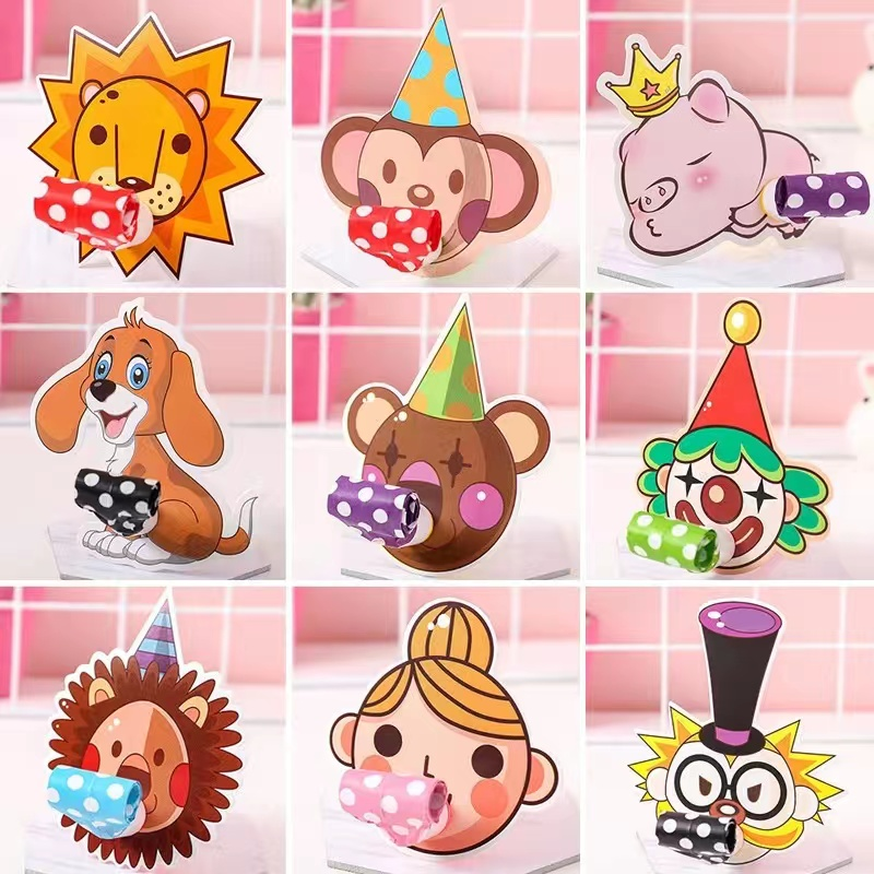  Whistle, cute telescopic toy for kindergarten, Birthday gift