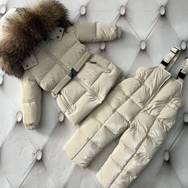 Îmbrăcăminte copii jachetă puf mărime mare puf alb de rață îngroșat pentru bărbați și femei pentru copii_voghion.com